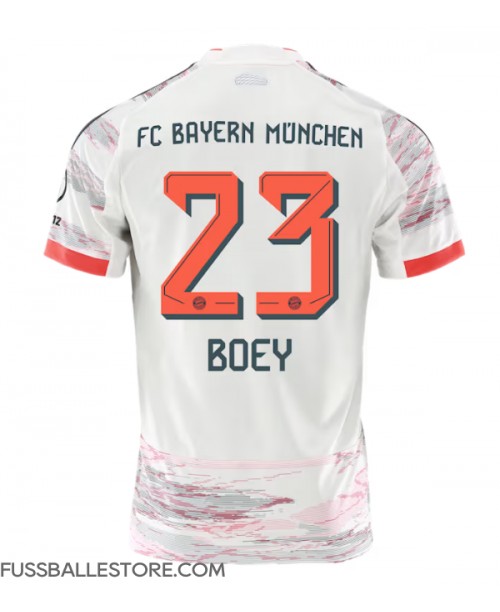 Günstige Bayern Munich Sacha Boey #23 Auswärtstrikot 2025-26 Kurzarm Günstige Bayern Munich Sacha Boey #23 Auswärtstrikot 2025-26 Kurzarm